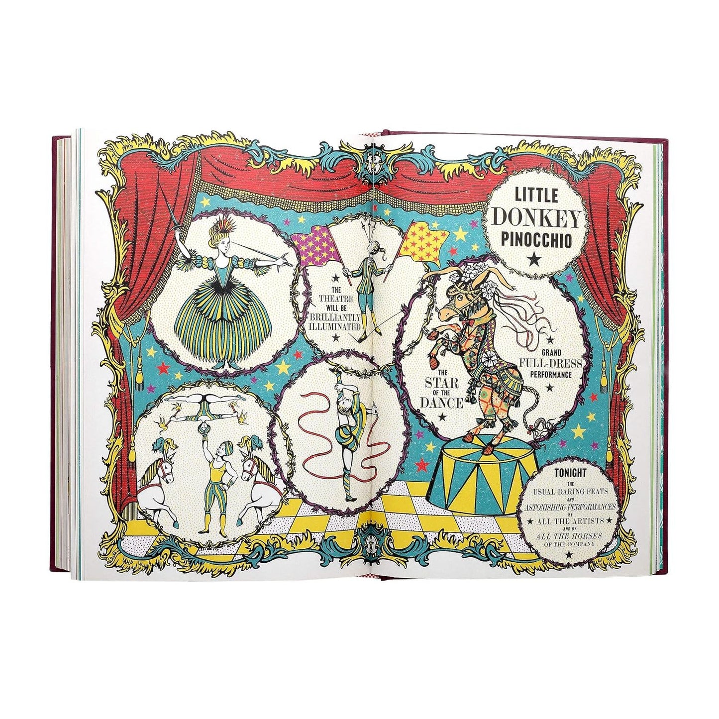 THE ADVENTURES OF PINOCCHIO BY CARLO COLLODI AND ILLUSTRATED BY MINALIMA