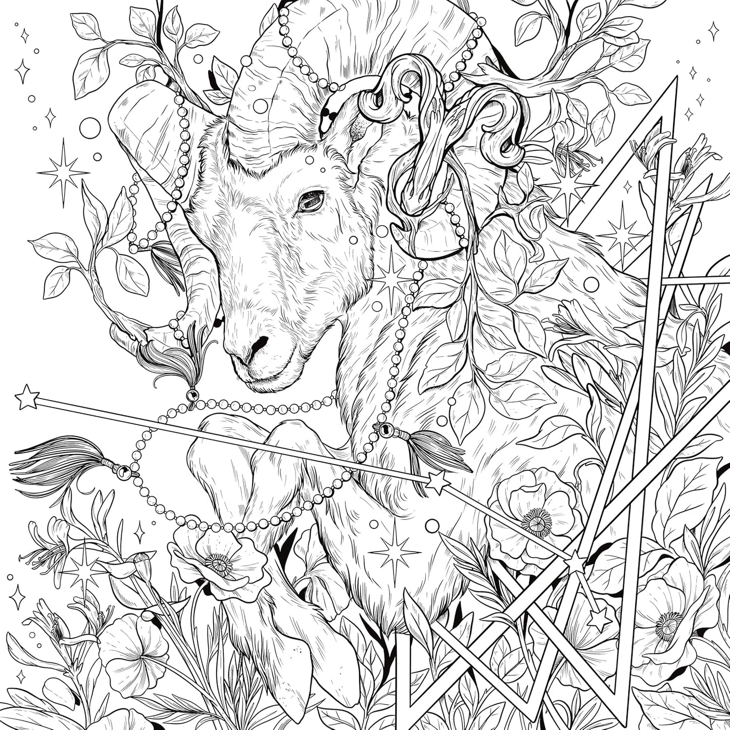 MYTHOGRAPHIC COSMIC SPIRIT COLORING BOOK