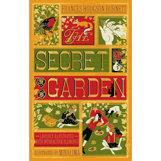 THE SECRET GARDEN BY FRANCES HODGSON BURNETT & ILLUSTRATED BY MINALIMA
