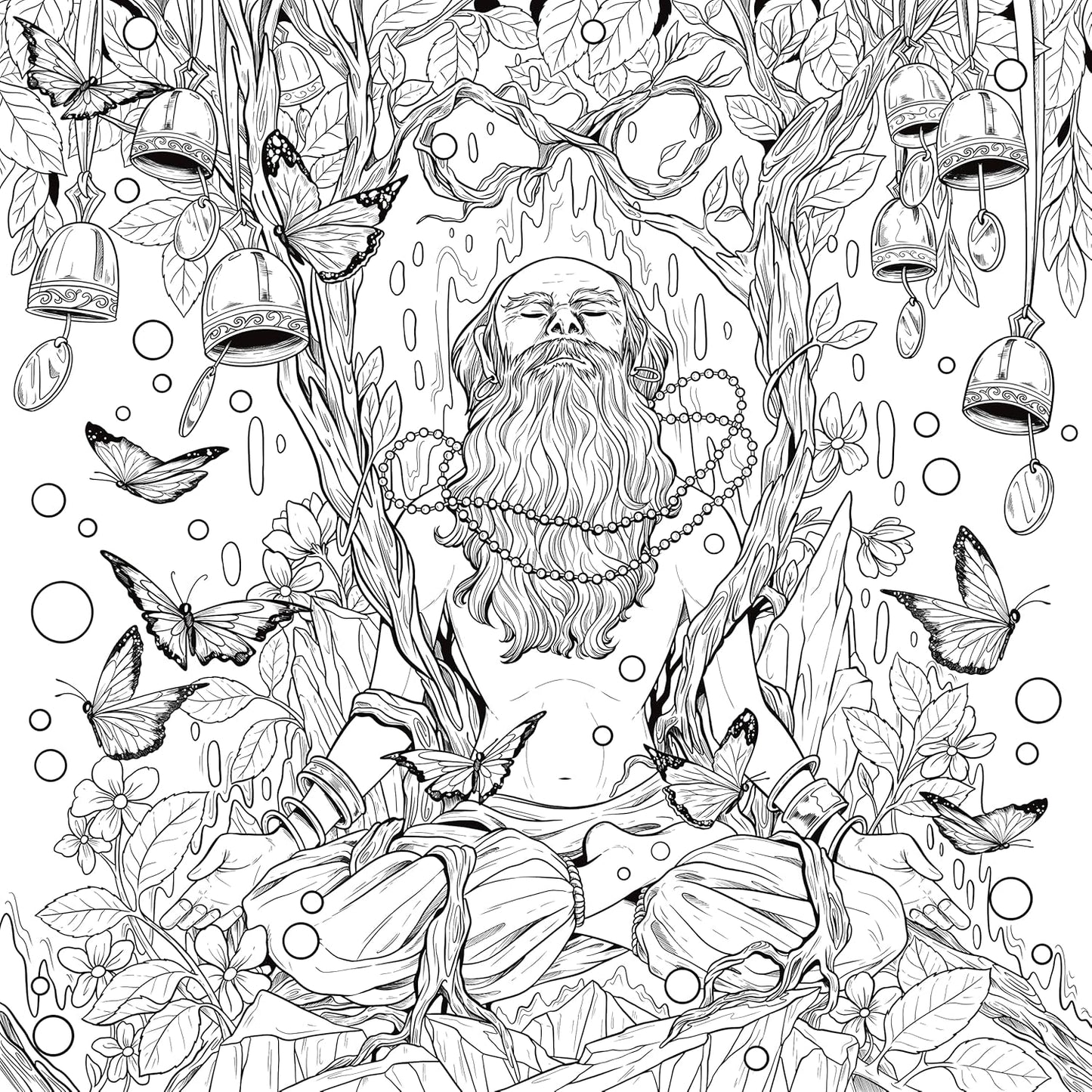 MYTHOGRAPHIC COSMIC SPIRIT COLORING BOOK