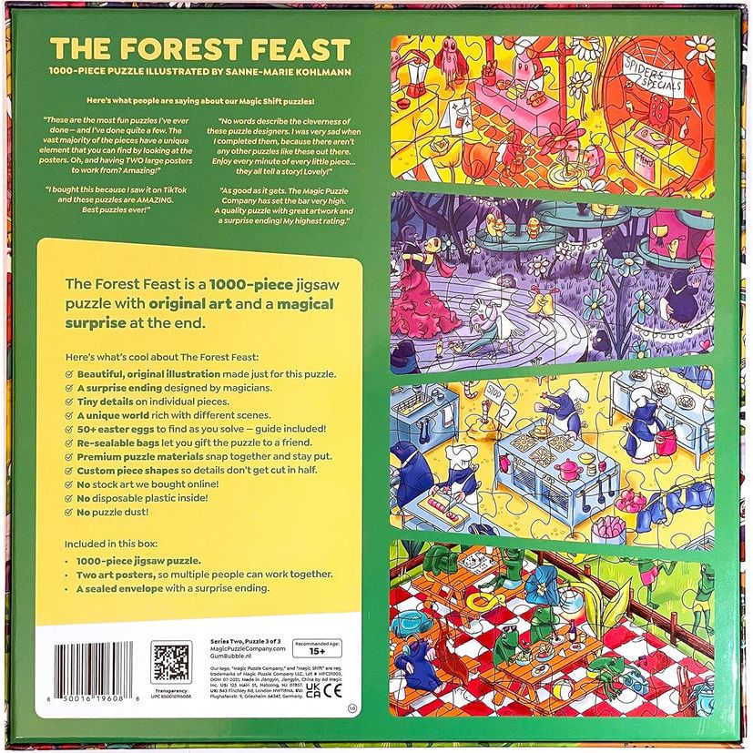 THE FOREST FEAST 1000 PC