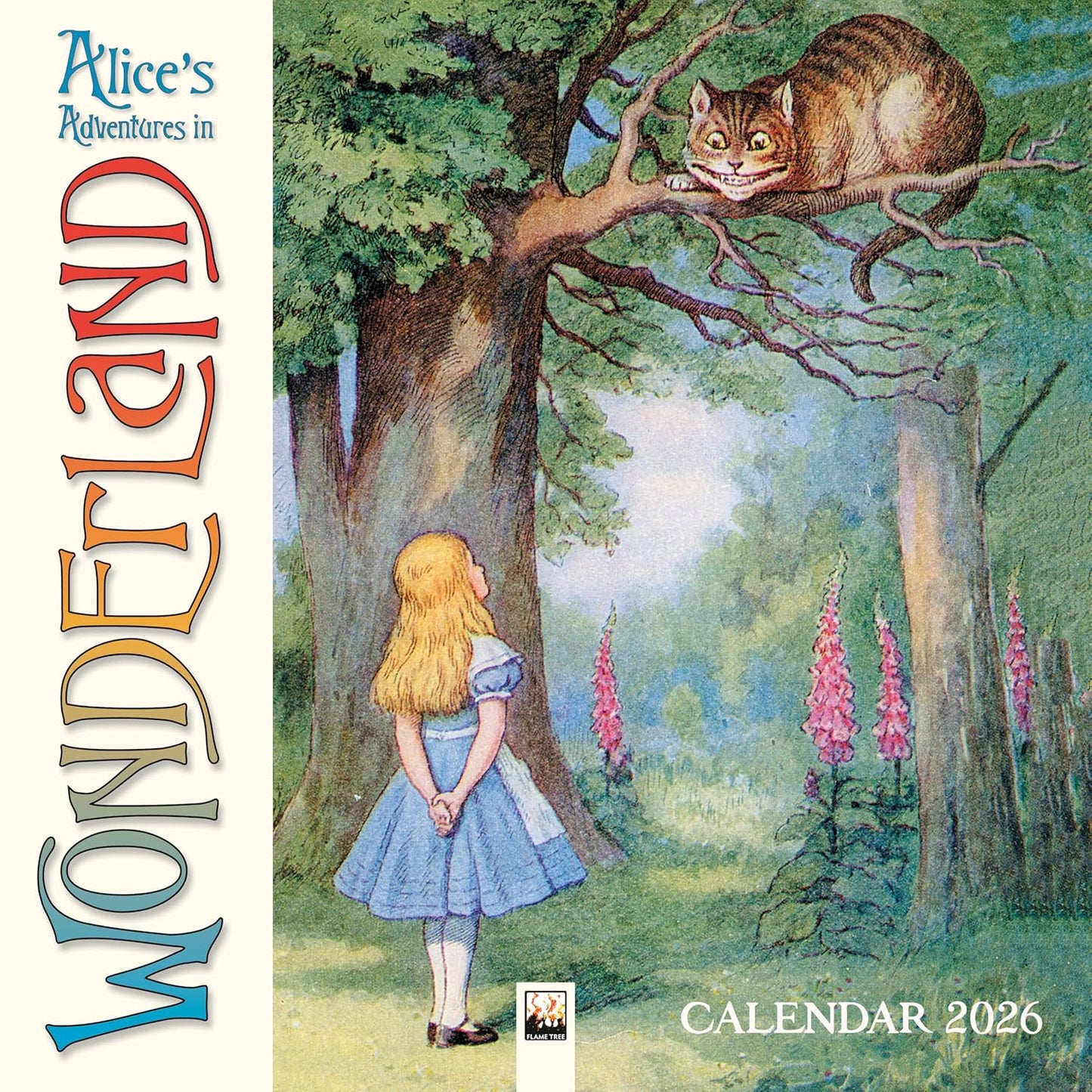 ALICE IN WONDERLAND CALENDAR 2026