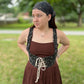 CELESTIAL CORSET VEST - BLACK