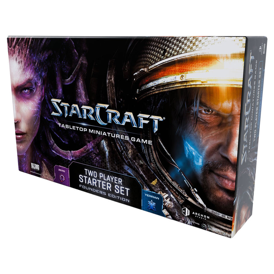 STARCRAFT: 2 PLAYER STARTER SET FOUNDERS EDITION