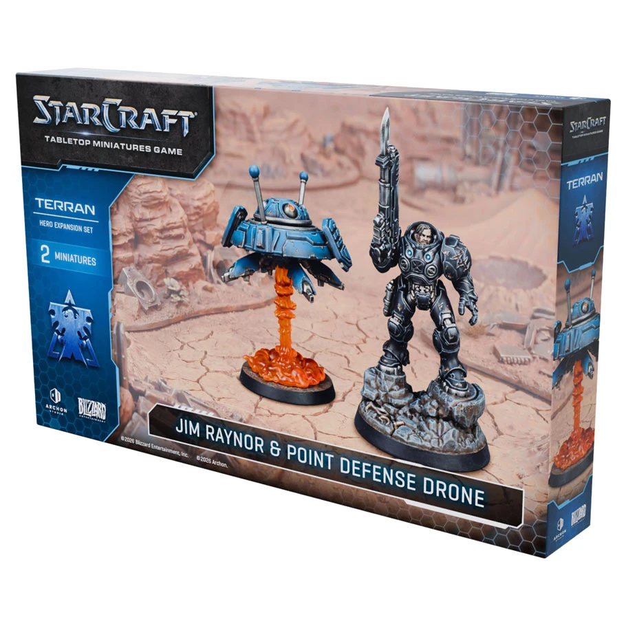 STARCRAFT: TERRAN JIM RAYNOR & POINT DEFENSE DRONE