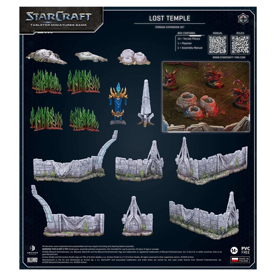 STARCRAFT: LOST TEMPLE TERRAIN