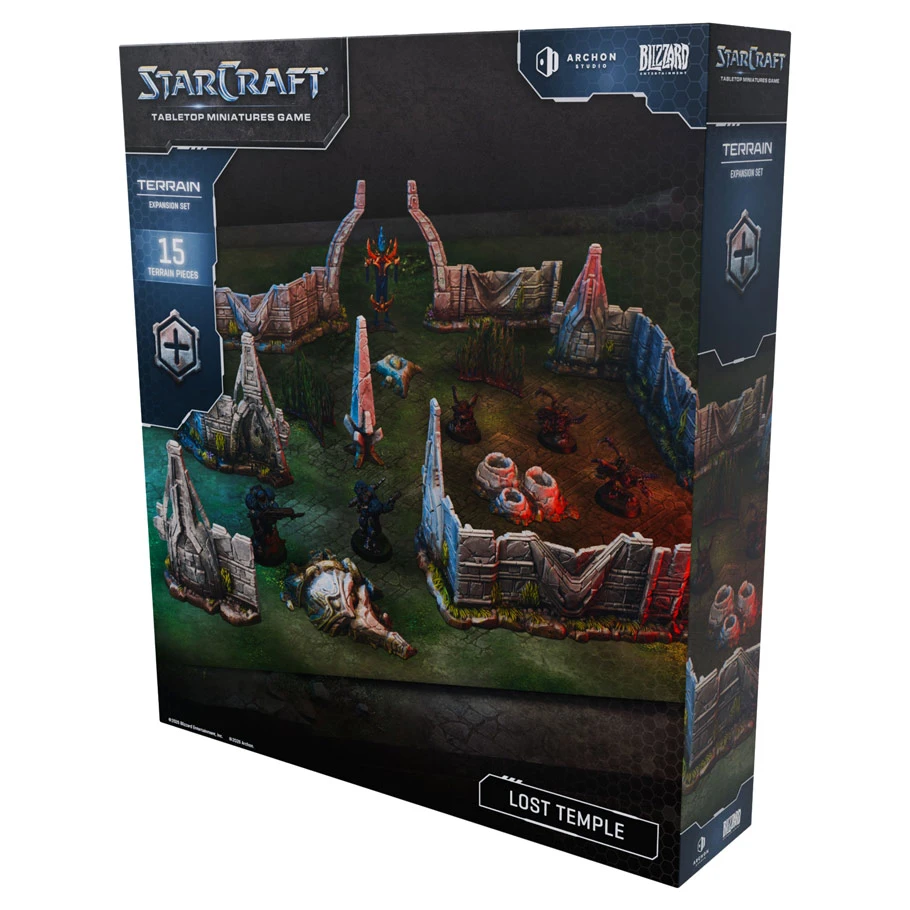 STARCRAFT: LOST TEMPLE TERRAIN