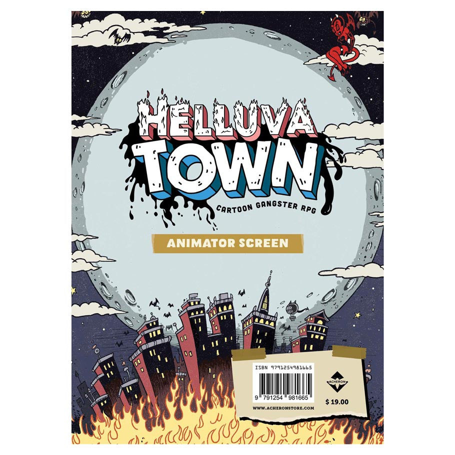 HELLUVA TOWN RPG: ANIMATOR SCREEN