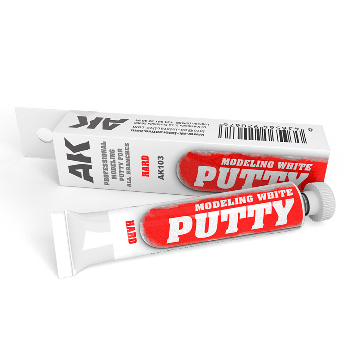 AK MODELING WHITE PUTTY