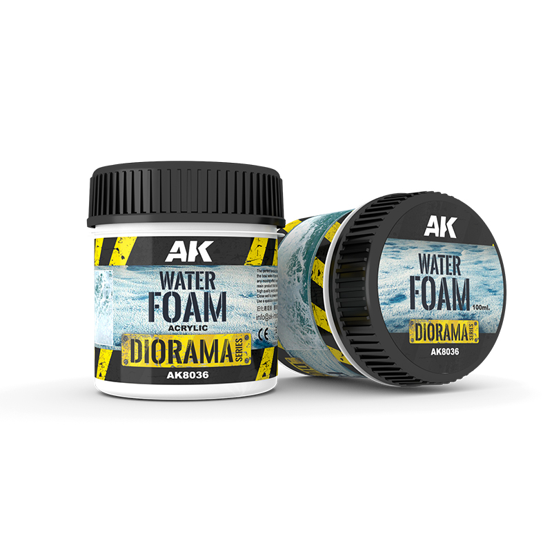 WATER FOAM ACRYLIC 100ML BOTTLE