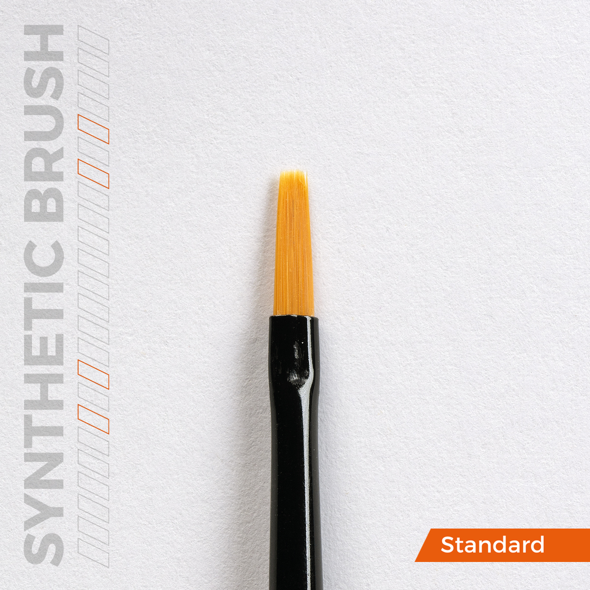 AK SYNTHETIC BRUSH FLAT 1