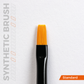 AK SYNTHETIC BRUSH FLAT 2