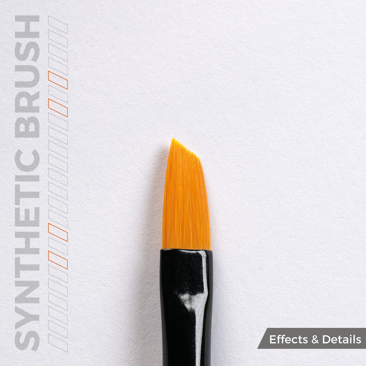 AK SYNTHETIC BRUSH ANGULAR