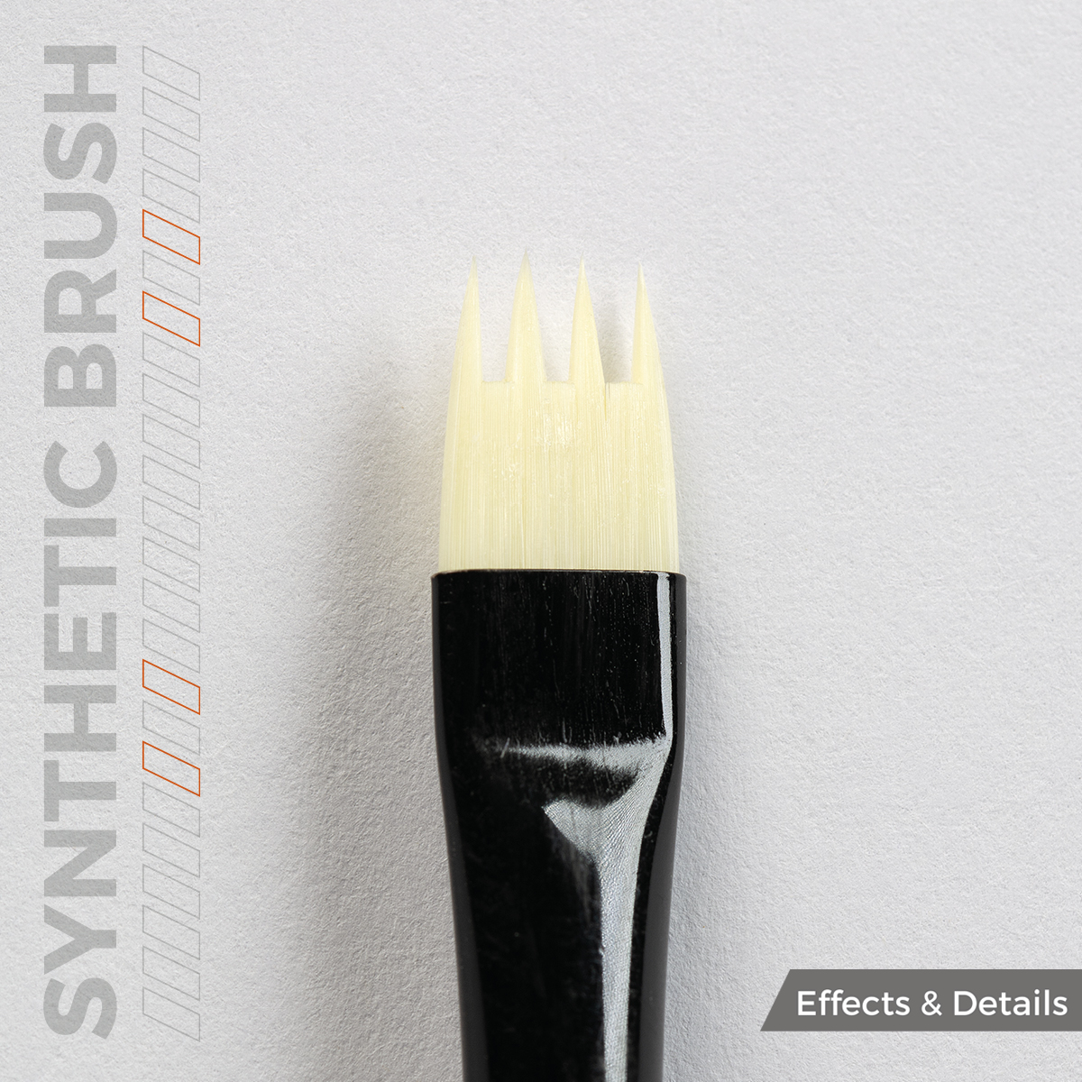 AK SYNTHETIC BRUSH COMB