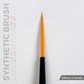 AK SYNTHETIC BRUSH LINER 17mm