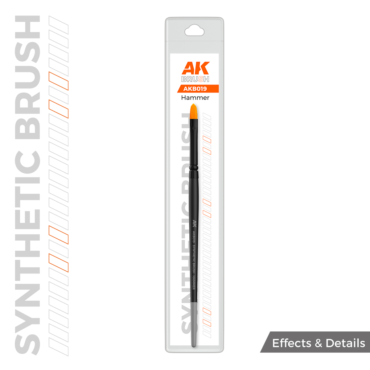 AK SYNTHETIC BRUSH HAMMER