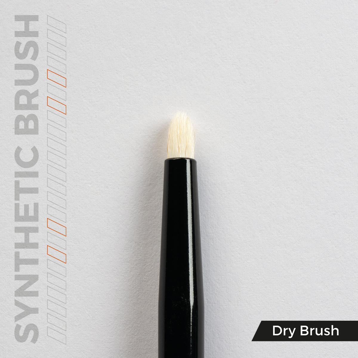 AK SYNTHETIC BRUSH DRYBRUSH S