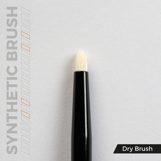 AK SYNTHETIC BRUSH DRYBRUSH S