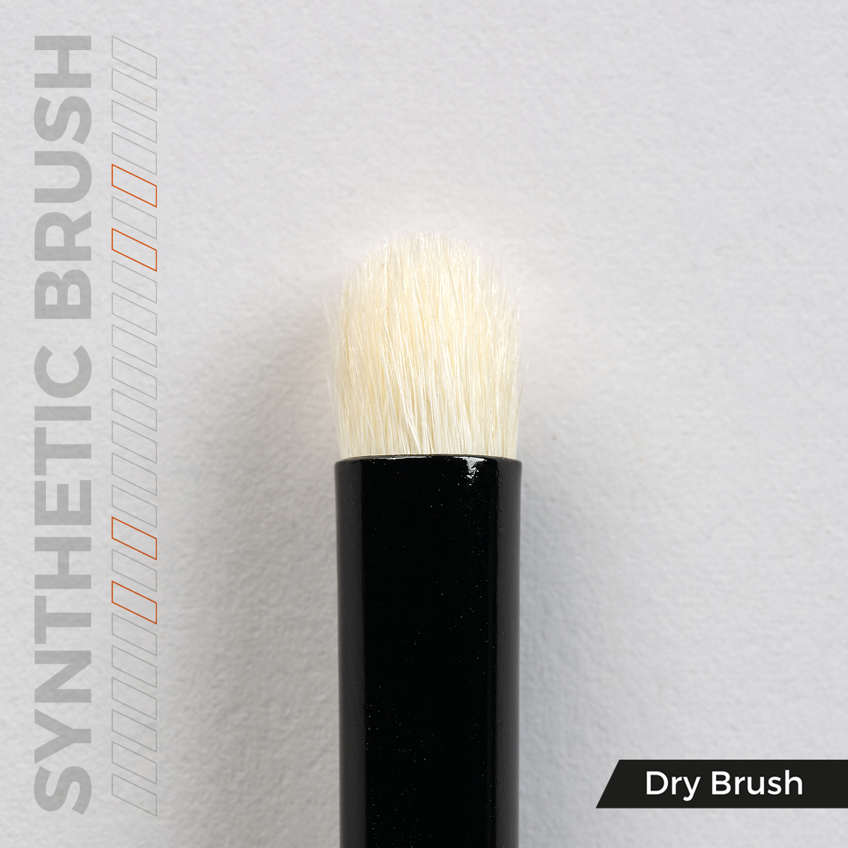 AK SYNTHETIC BRUSH DRYBRUSH M