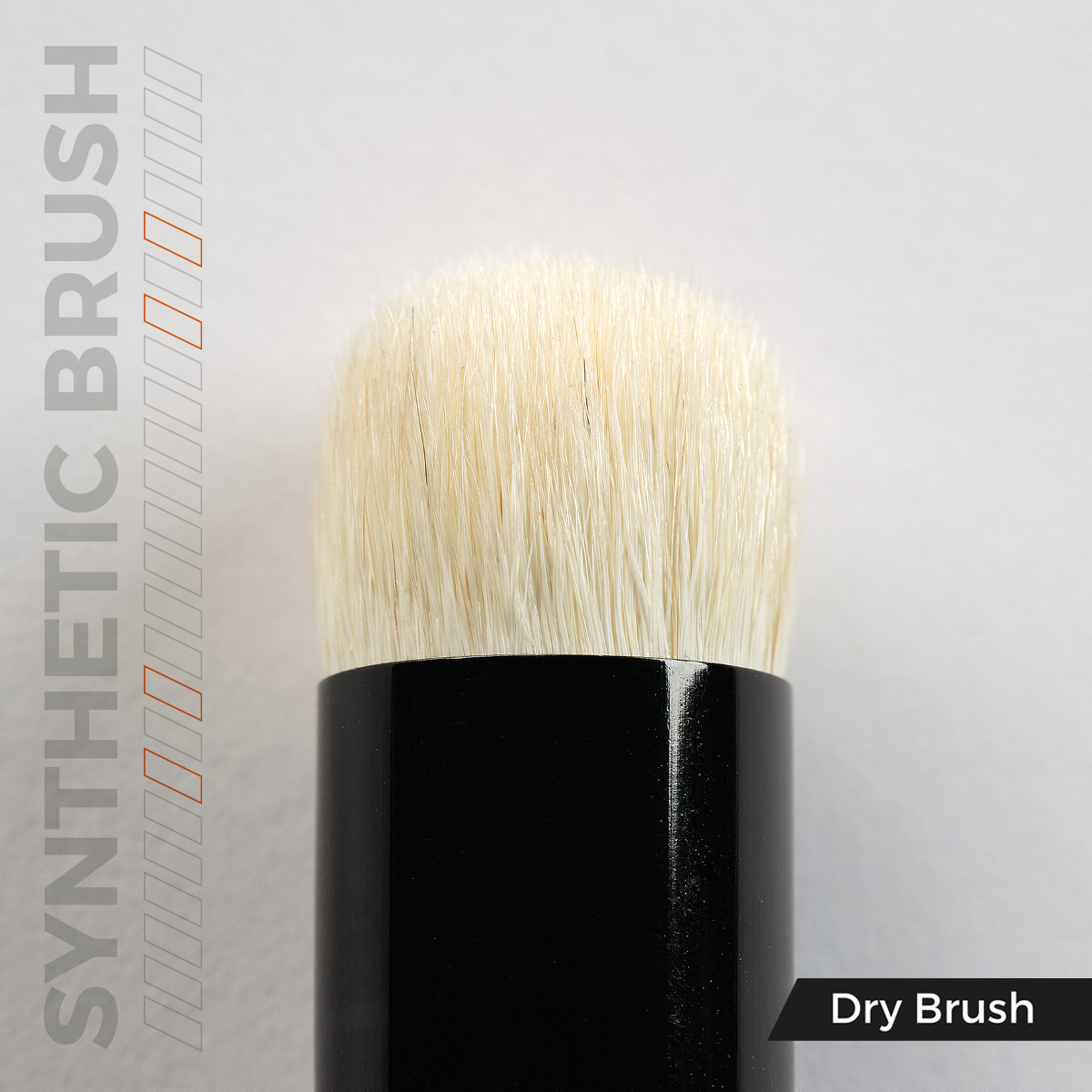 AK SYNTHETIC BRUSH DRYBRUSH XL