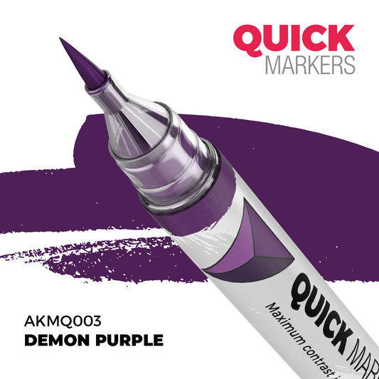 QUICK MARKERS: DEMON PURPLE