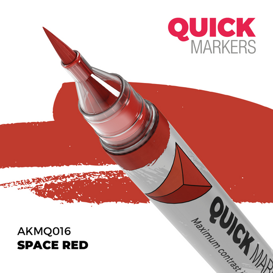 QUICK MARKERS: SPACE RED