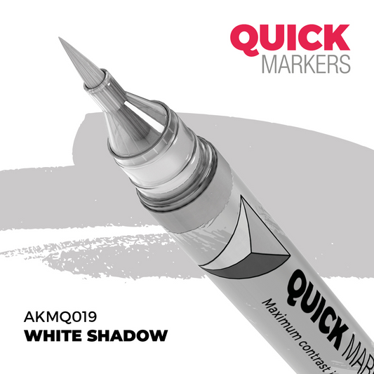 QUICK MARKERS: WHITE SHADOW