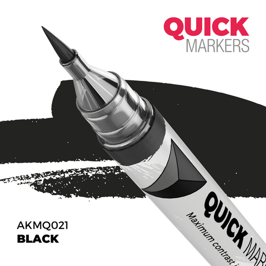 QUICK MARKERS: BLACK