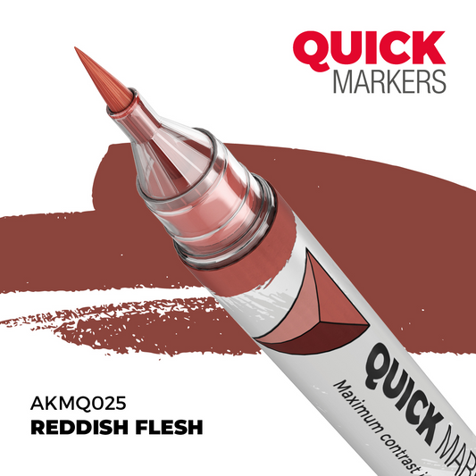 QUICK MARKERS: REDDISH FLESH