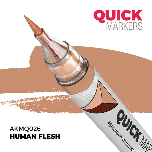 QUICK MARKERS: HUMAN FLESH