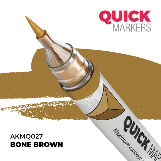 QUICK MARKERS: BONE BROWN