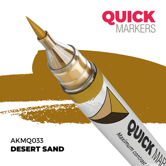 QUICK MARKERS: DESERT SAND