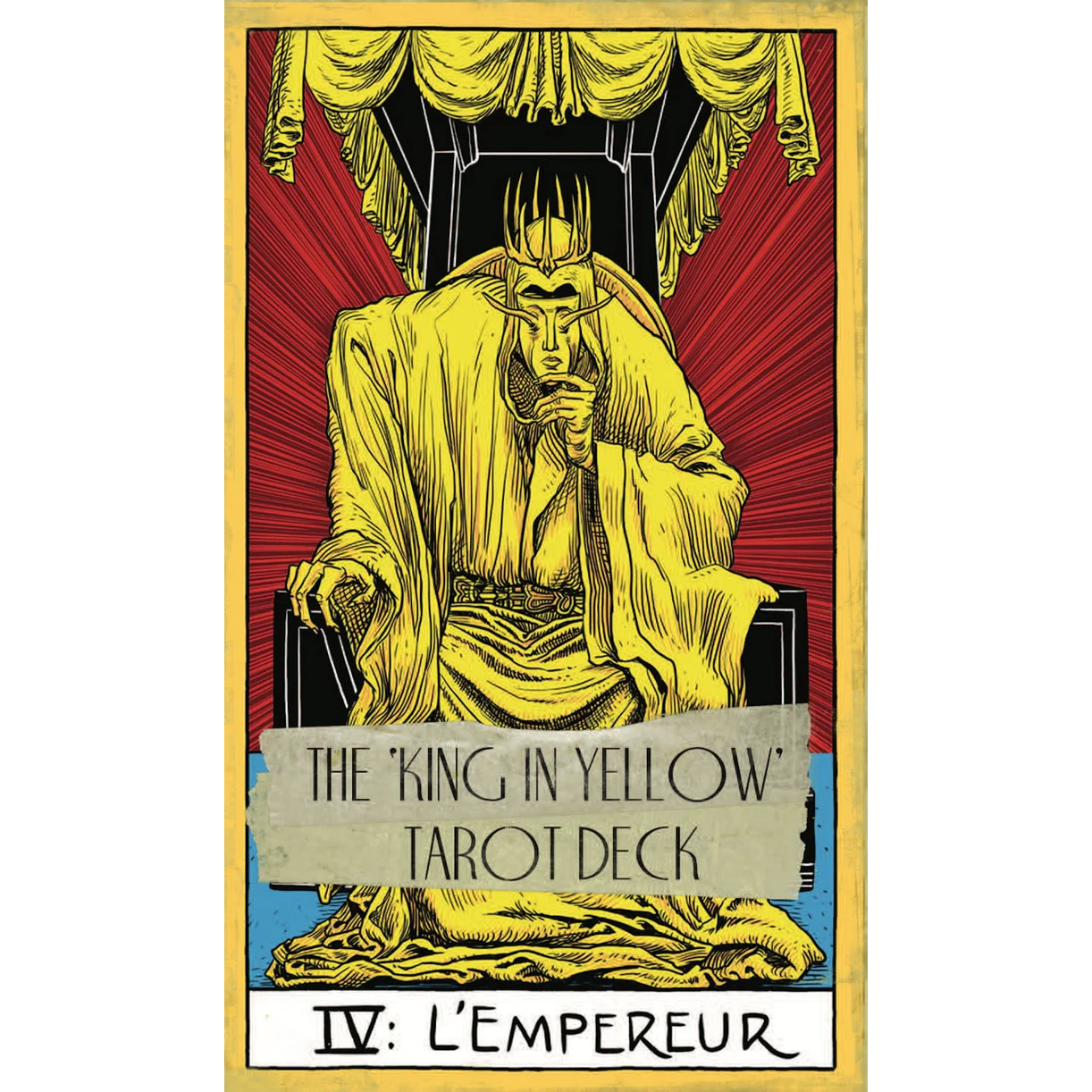 KING IN YELLOW TAROT DECK