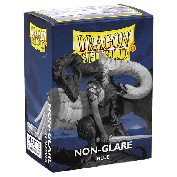 DRAGON SHIELD: NON-GLARE SLEEVES BLUE