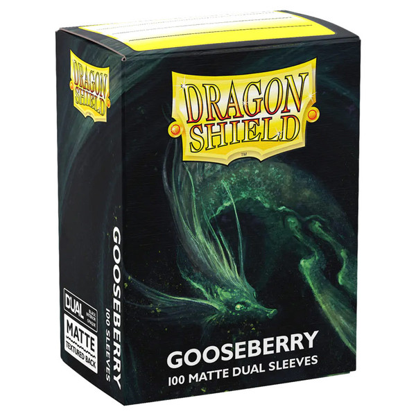 DRAGON SHIELD: MATTE DUAL SLEEVES GOOSEBERRY