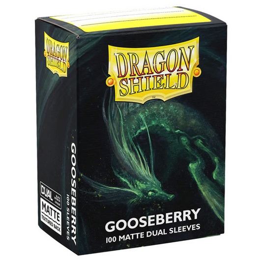 DRAGON SHIELD: MATTE DUAL SLEEVES GOOSEBERRY