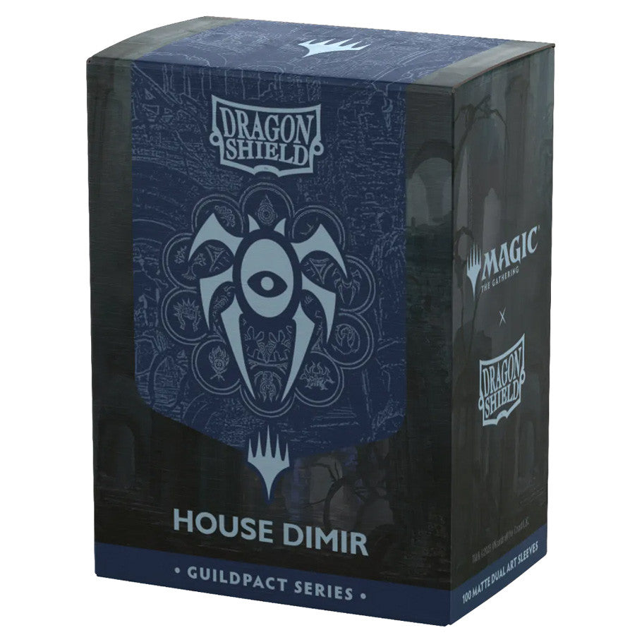 DRAGON SHIELD: DUAL MATTE ART SLEEVES: HOUSE DIMIR
