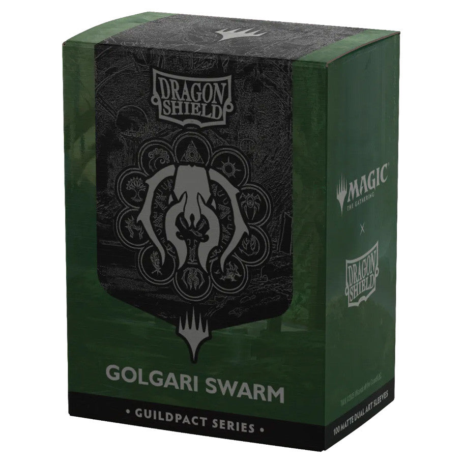 DRAGON SHIELD: DUAL MATTE ART SLEEVES: GOLGARI SWARM