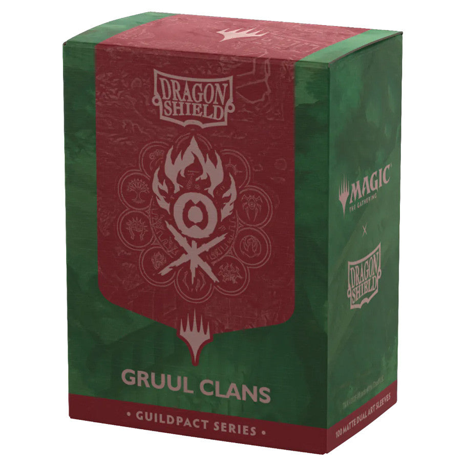 DRAGON SHIELD: DUAL MATTE ART SLEEVES: GRUUL CLANS