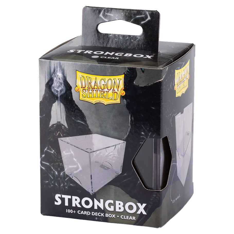DRAGON SHIELD STRONGHOLD DECK BOX 100+ CLEAR