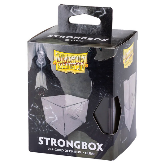 DRAGON SHIELD STRONGHOLD DECK BOX 100+ CLEAR