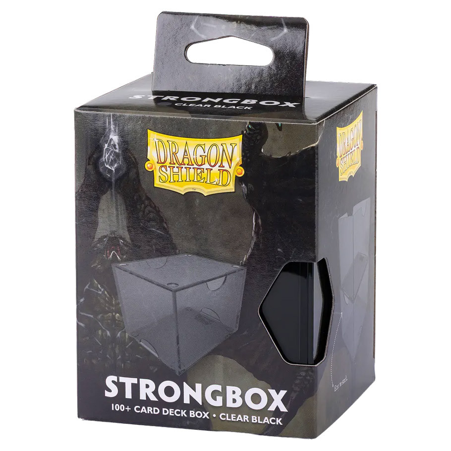 DRAGON SHIELD STRONGHOLD DECK BOX 100+ BLACK