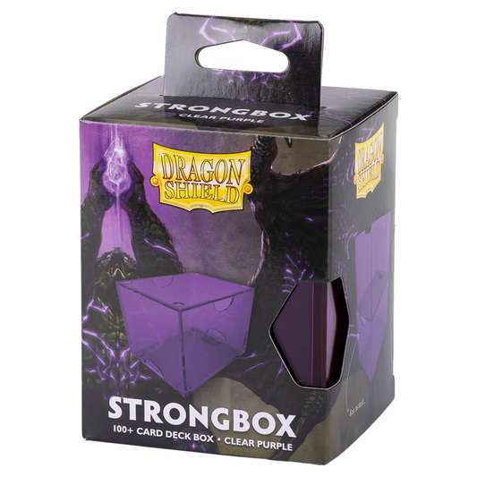 DRAGON SHIELD STRONGHOLD DECK BOX 100+ PURPLE