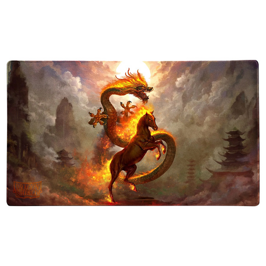 DRAGON SHIELD: PLAYMAT THE FIRE HORSE