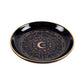 BLACK ASTROLOGY WHEEL TRINKET DISH