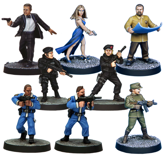 7 TV ACTION STARTER MINIATURE SET
