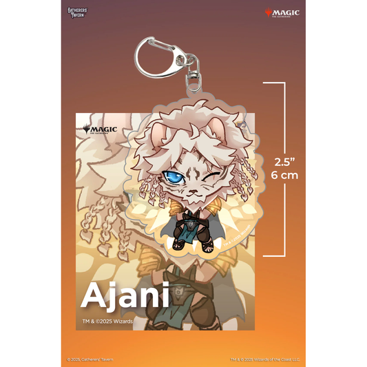 MTG PLANESWALKER ACRYLIC KEYCHAIN