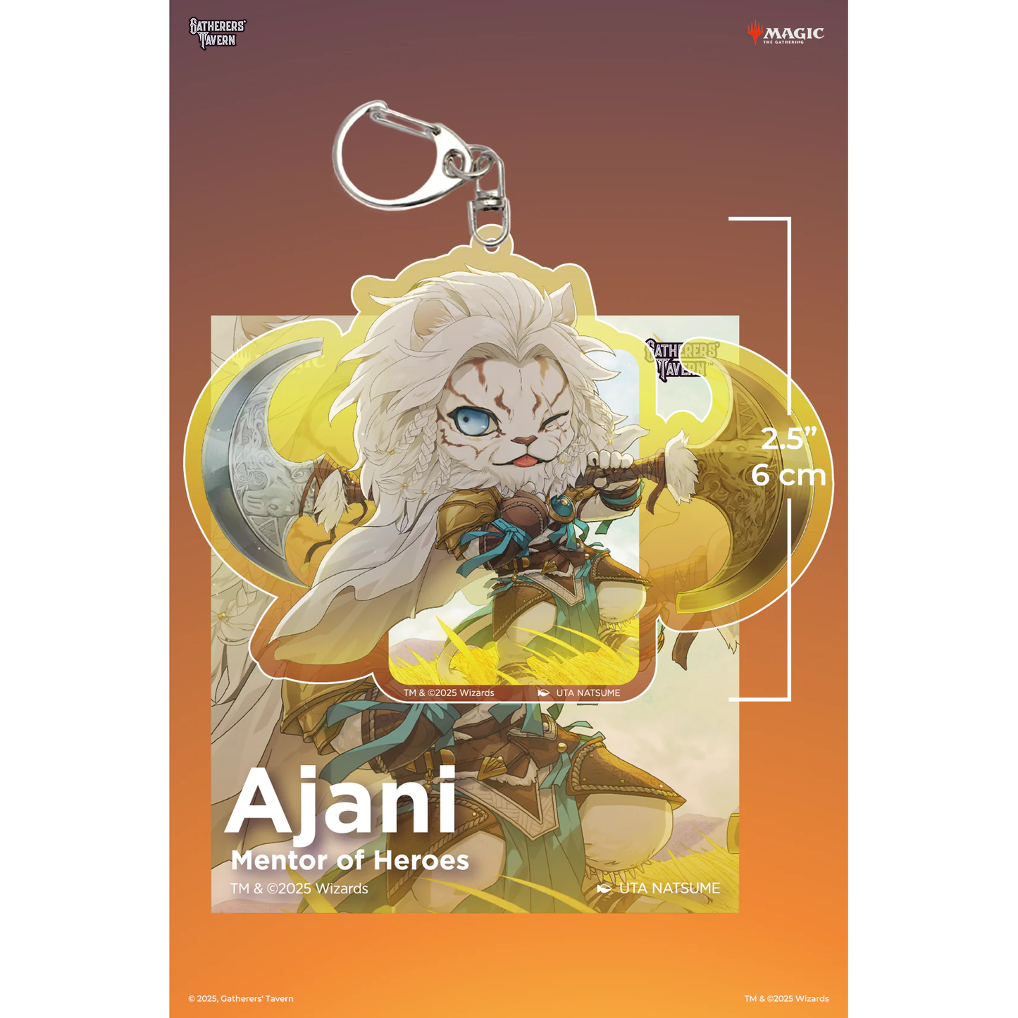 MTG LIL WALKERS ACRYLIC KEYCHAIN
