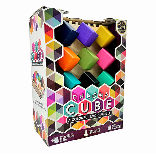 CHROMA CUBE COLORFUL LOGIC PUZZLE