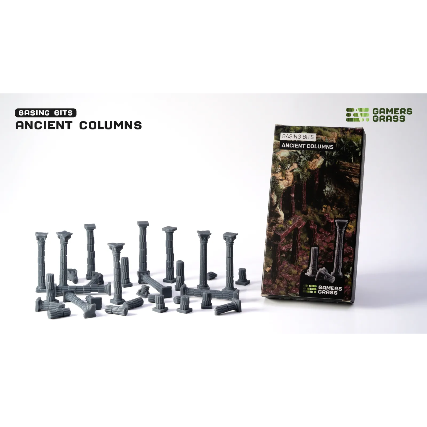 GAMER'S GRASS BASING BITS- ANCIENT COLUMNS